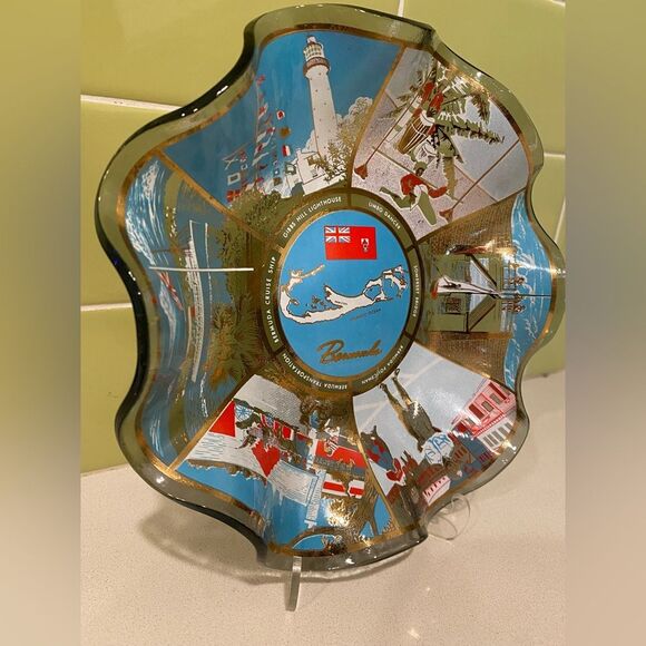 Vintage Bermuda Decorative Dish - Picture 2 of 5
